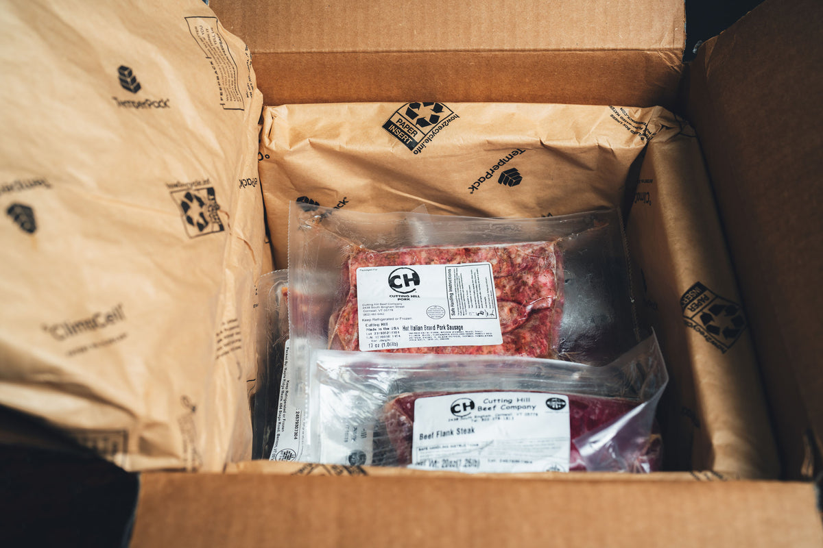 Making Meat Box Ready-Made Beef Box – Cutting Hill Beef Company